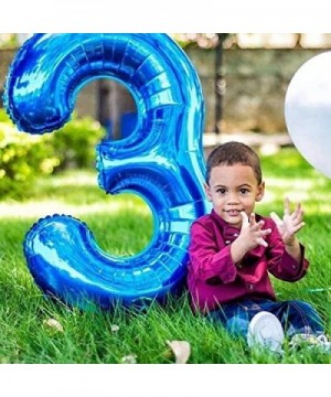 40 Inch Number Balloons Blue Number 8 Helium Foil Birthday Party Decorations Digit Balloons - Blue Number 8 - CL18XSE45X3 $6....