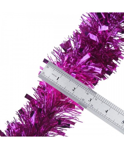 Purple Tinsel Garland for Christmas Tree Decorations Wedding Birthday Party Supplies 33 FEET - Purple - CD18T8WH449 $5.35 Gar...