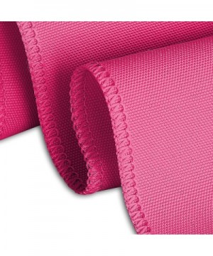 90-Inch Round Polyester Tablecloth Fuchsia - Fuchsia - C0119UMNNLT $8.05 Tablecovers