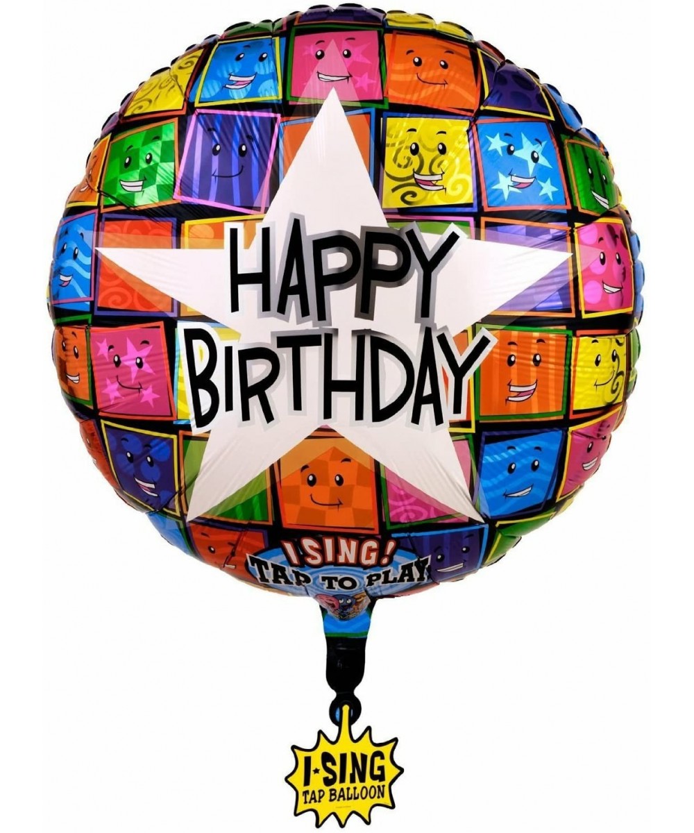 Happy Birthday Faces Singing Foil Balloon 28in.- Pkg/1 - CS115871C1D $7.93 Balloons