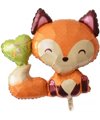 Welcome Baby Fox Shape Balloon- 28"- Multicolor - CT11V0QNWGJ $6.96 Balloons