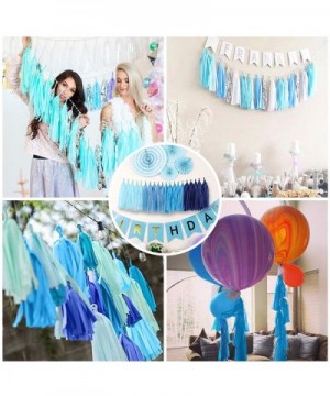 Gray Tissue Paper Tassel DIY Hanging Paper Decorations Party Garland Decor for Party Decorations Wedding-Festival-Baby Shower...