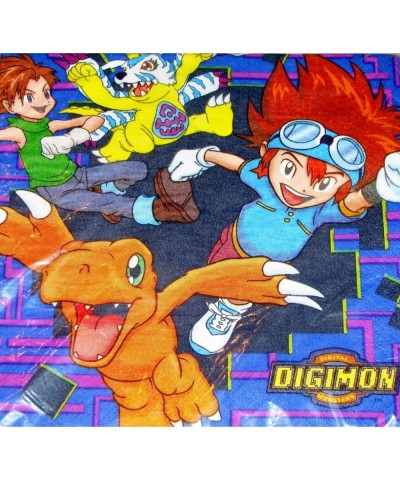 Digital Digimon Monsters Lunch Napkins (16 Count) - C4119DME3PB $7.94 Party Tableware