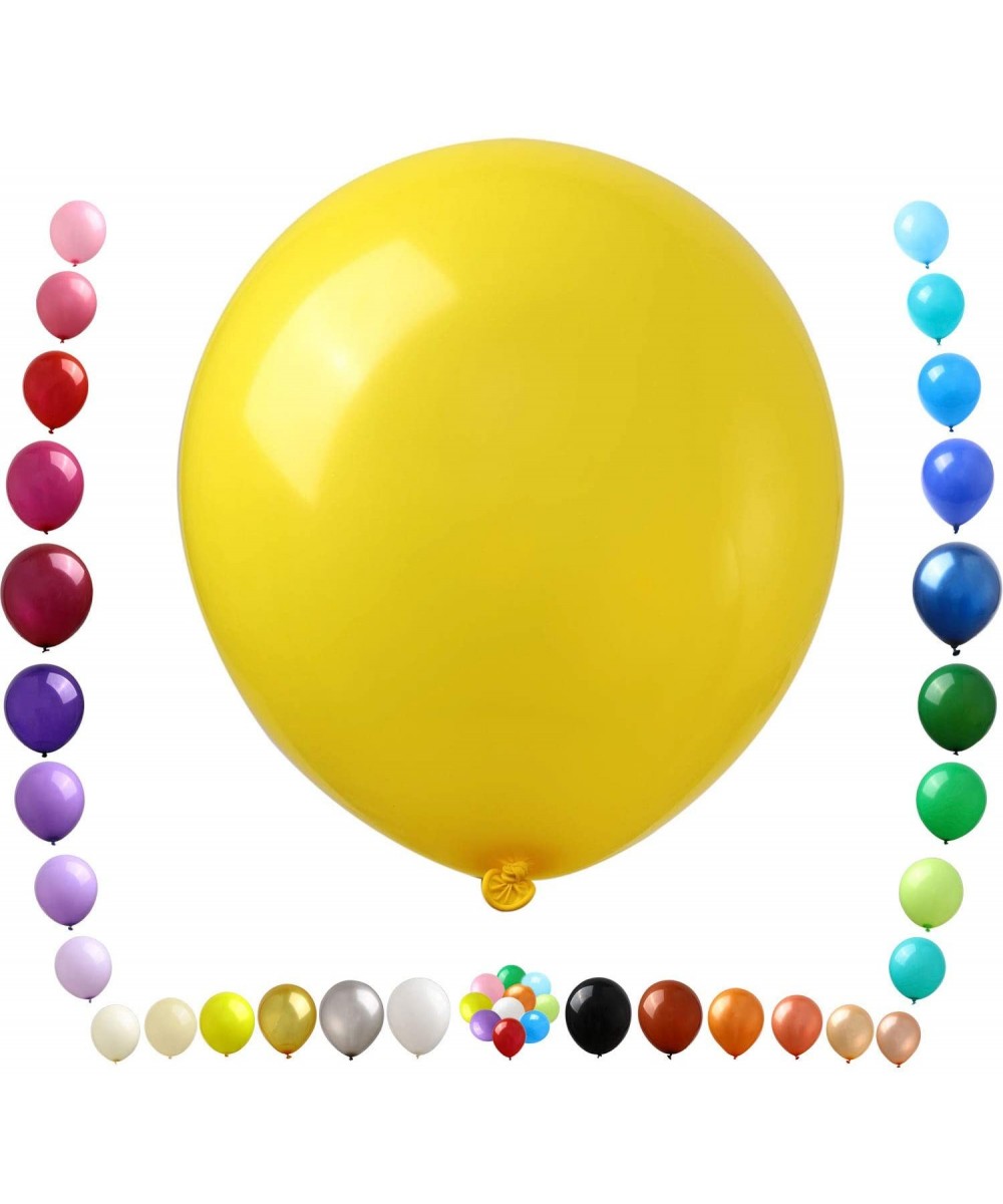 Yellow Balloons Kids' Party 50 Pack Bulk 12 Inch Shiny Latex Balloons Helium Quality for Fall Autumn Harvest Birthday Wedding...