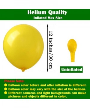 Yellow Balloons Kids' Party 50 Pack Bulk 12 Inch Shiny Latex Balloons Helium Quality for Fall Autumn Harvest Birthday Wedding...