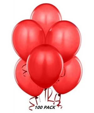 12" Latex Balloons 100 per Bag (Red) - C612L0XQ2FT $7.94 Balloons