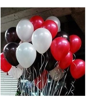 12" Latex Balloons 100 per Bag (Red) - C612L0XQ2FT $7.94 Balloons