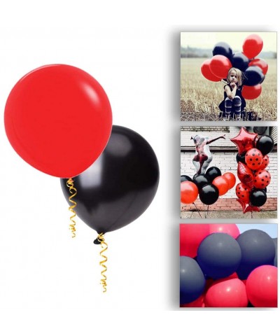 Black and Red Balloons Party Big Balloons-18 Inch-Pack of 26 - Black and Red-18inch-26pcs - CD199O6QUIN $8.21 Balloons