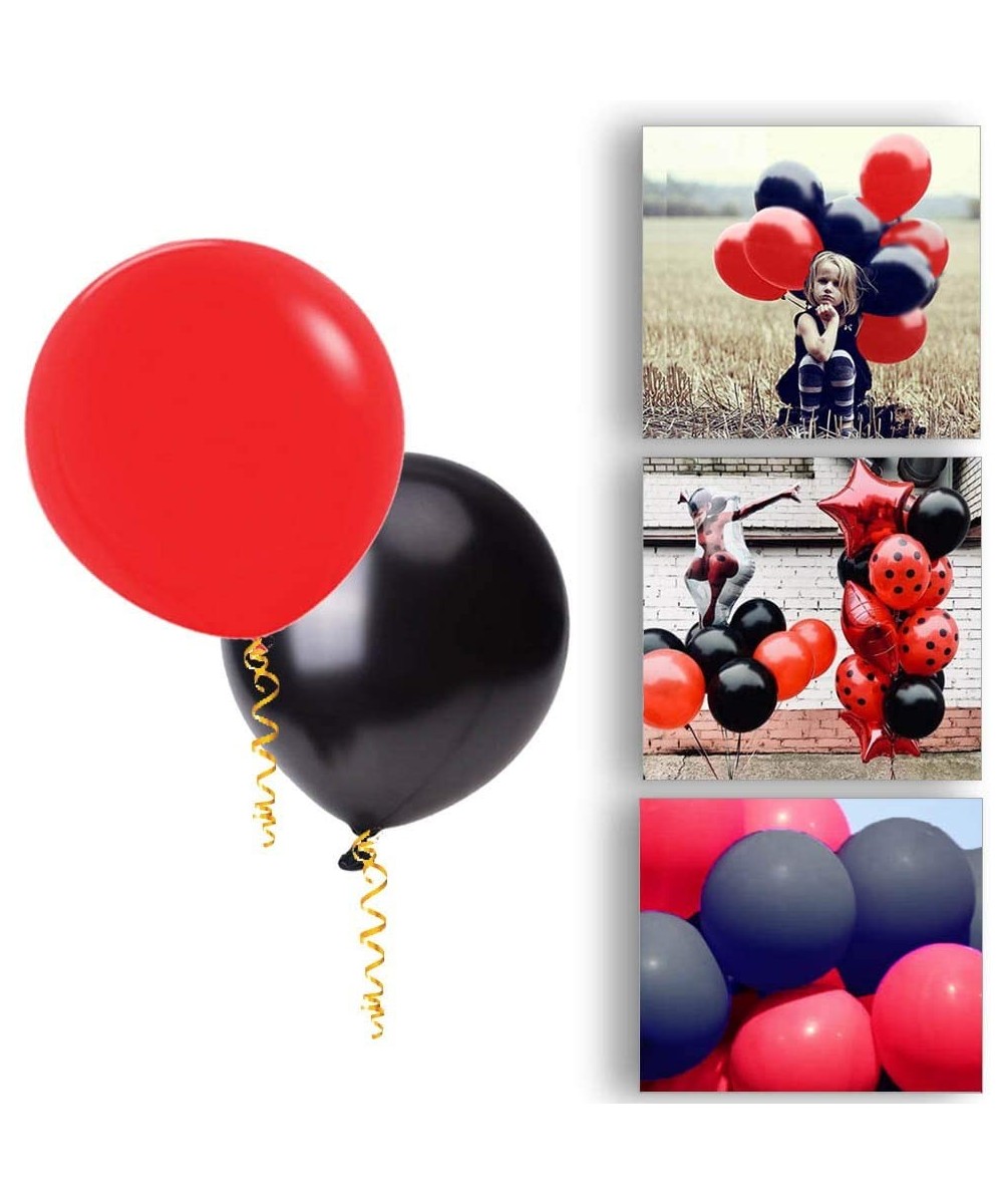 Black and Red Balloons Party Big Balloons-18 Inch-Pack of 26 - Black and Red-18inch-26pcs - CD199O6QUIN $8.21 Balloons