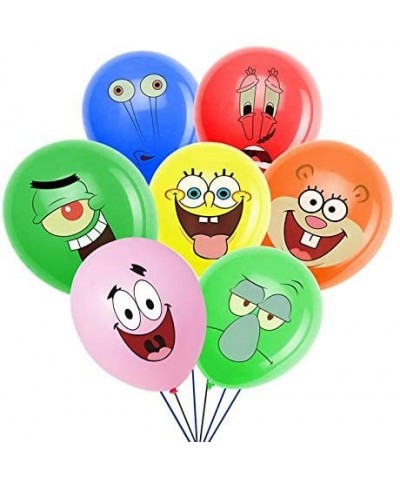 Spongebob Theme Party Supplies 35 Pcs Spongebob Balloons 12" Latex Balloons for Kids Birthday Party Favor Supplies Decoration...