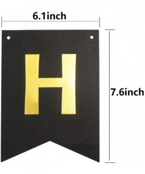 Birthday Decorations Happy Birthday Banner Yard Sign Fiesta Party Decorations Supplies - Black - C319CXZG2WI $6.90 Banners