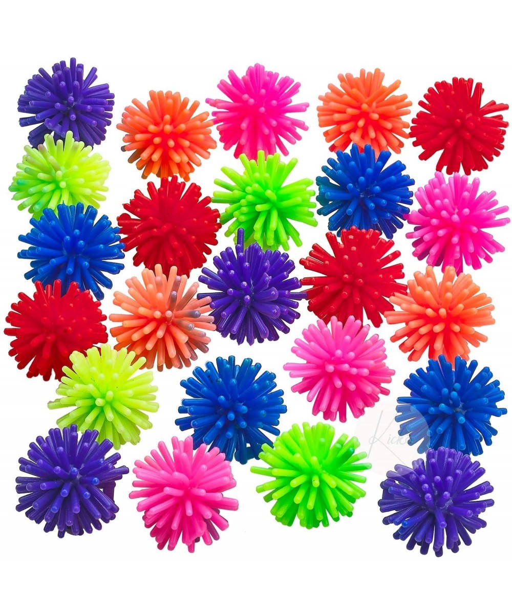 Soft Porcupine Hedgehog Ball - 24 Pack - 1.25 Inch - Mini Sensory Toys for Kids- Children- Fidget- Cats- Pets- Party Favor Fi...