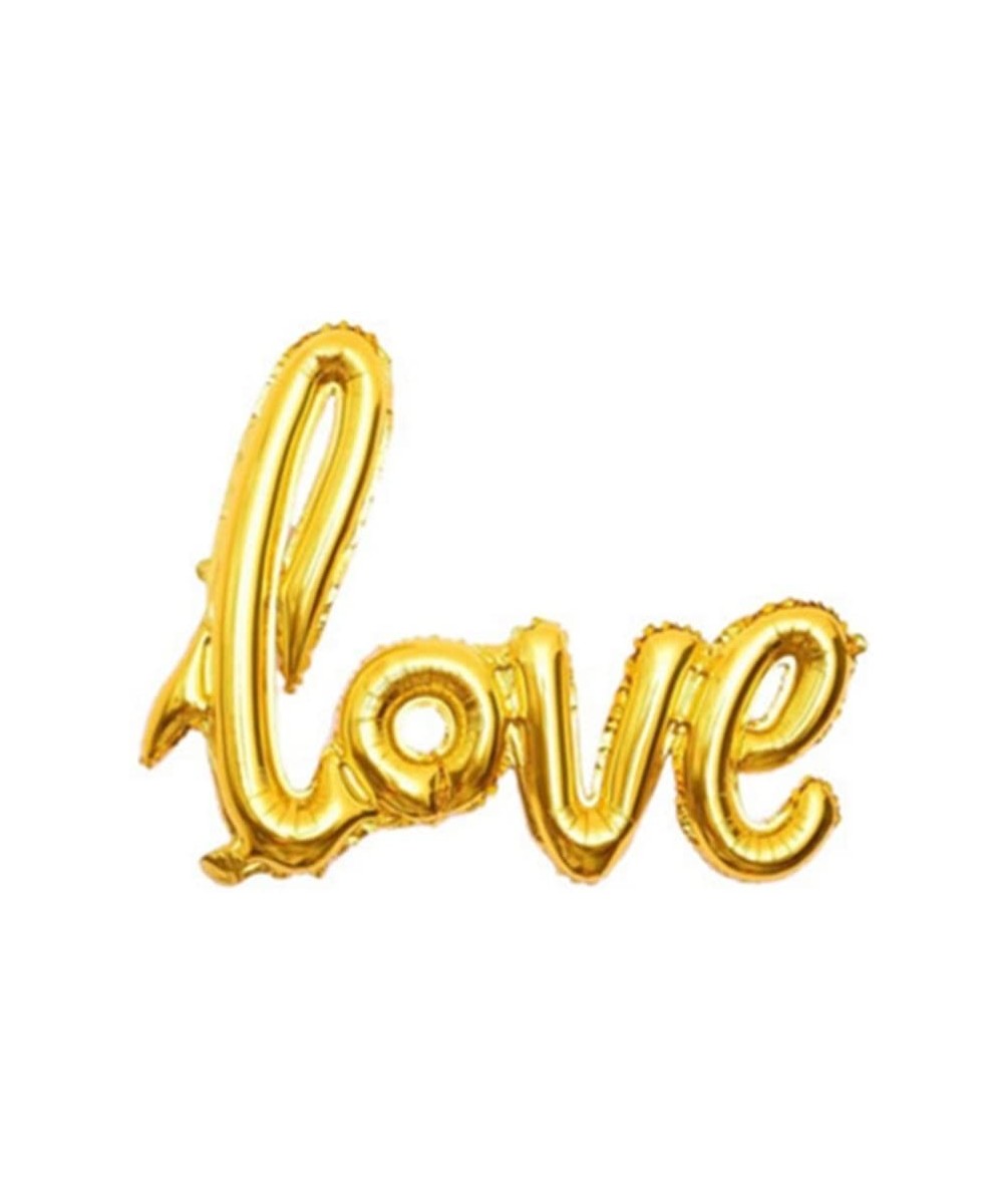 Love Balloons- Romantic Giant Love Letters Mylar Balloon Love Foil Balloons for Wedding Bridal Shower Anniversary Engagement ...