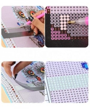 5D Diamond Painting Kit Ruler- Stainless Steel Ruler with 800 Blank Grids Must Have for Diamond Painting Round Full Drill & P...