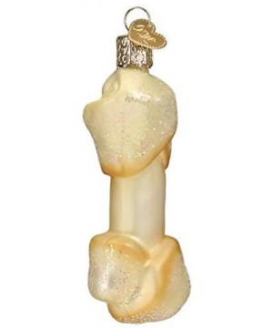 Glass Blown Ornament with S-Hook and Gift Box- Animal Selection (Rawhide Bone- 32427) - Rawhide Bone- 32427 - C61975Q2CDQ $18...