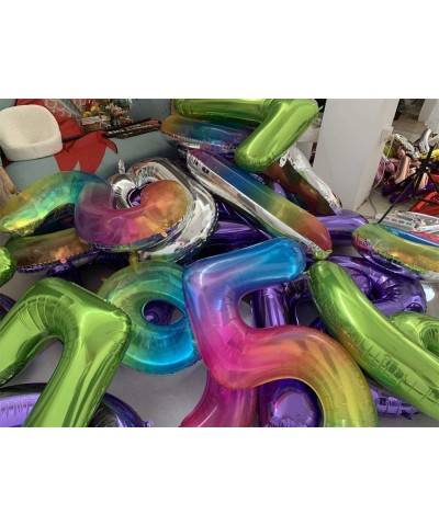 40 Inch Large Green Number 1 Helium Balloon-Foil Digital Balloons for Party Birthday Anniversary Festival Decorations - Green...