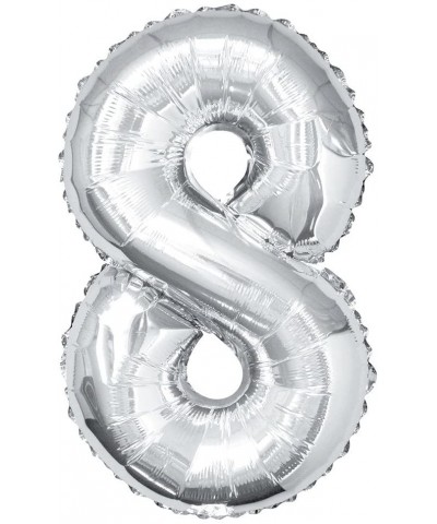 53828 34" Foil Number 8 Balloon - 8 - CP12OI232SO $4.94 Balloons