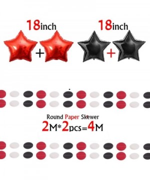 Black and Red Birthday Decorations Birthday Party Balloons Supplies Happy Birthday Banner Balloons (Any Age) - CR190HIL26O $1...