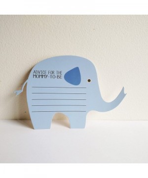 Elephant Advice Cards for Baby Boy Shower (24 Ct) - C2122U01UVR $9.97 Invitations