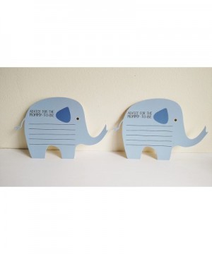 Elephant Advice Cards for Baby Boy Shower (24 Ct) - C2122U01UVR $9.97 Invitations