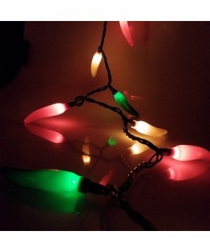 Chili Pepper String Lights Multi-Color Lights with 35 Bulbs 13.6 FT 120 Volt- UL Listed for Indoor/Outdoor Lights Patio Bedro...