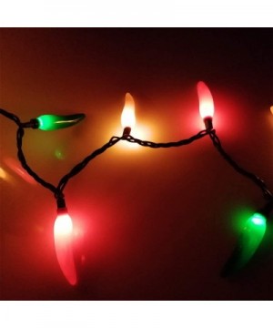 Chili Pepper String Lights Multi-Color Lights with 35 Bulbs 13.6 FT 120 Volt- UL Listed for Indoor/Outdoor Lights Patio Bedro...