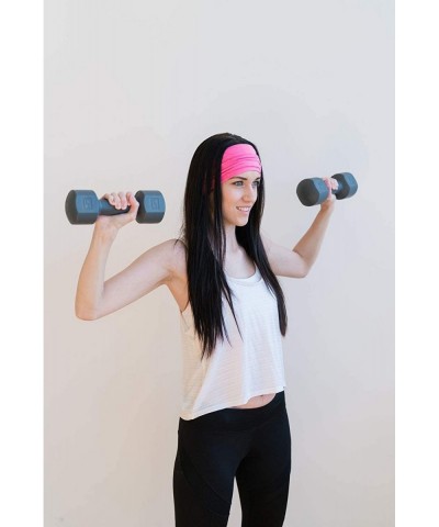 Workout Headbands- Men's Sweatband- Women's Yoga Athletic Hairband for Sports Fitness Running Elastic Non Slip Sport Headband...