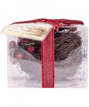 Legend of Nest Inspirational Red and Brown Gift Box with Ribbon and Tag - CS11NI5CMA1 $8.75 Ornaments