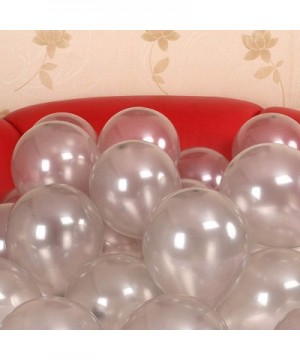 Silver 5 Inch Balloons Small Latex Mini Party Balloons-Pack of 100 - 5 Inch-silver - CC19DO9QSD4 $8.42 Balloons