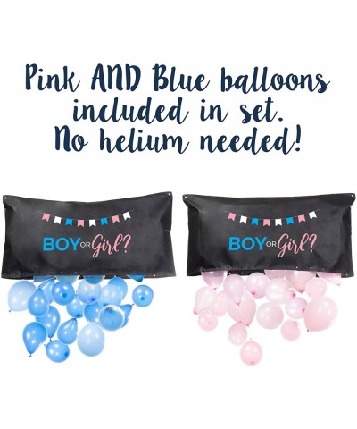 Gender Reveal Balloon Drop Bag - Boy or Girl? - CL18Y8AXY5T $16.41 Balloons