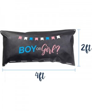 Gender Reveal Balloon Drop Bag - Boy or Girl? - CL18Y8AXY5T $16.41 Balloons