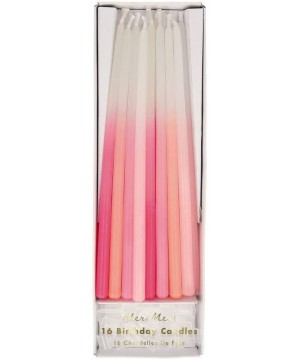 Pink Beeswax Dipped Candles- 16 Candles in 4 Shades of Pink - CL193ZHQMZ8 $8.96 Cake Decorating Supplies