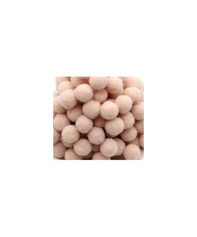 Premium 400 PCS 15mm Champagne Color Pom Poms- Craft Pom Pom Balls- Colorful Pompoms for DIY Creative Crafts Decorations- Kid...