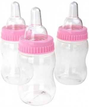 Mini Nursing Bottle Baby Shower Favors- 4-Inch- 12-Piece (Pink) - Pink - C418DUZ7Q54 $6.15 Favors