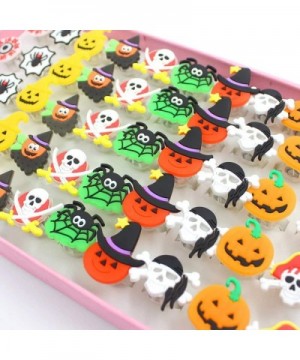 50Pc Halloween Party Favors LED Flash Rings Halloween Gifts for Kids and Adults Halloween Treats Non Candy Gift Bag Fillers G...