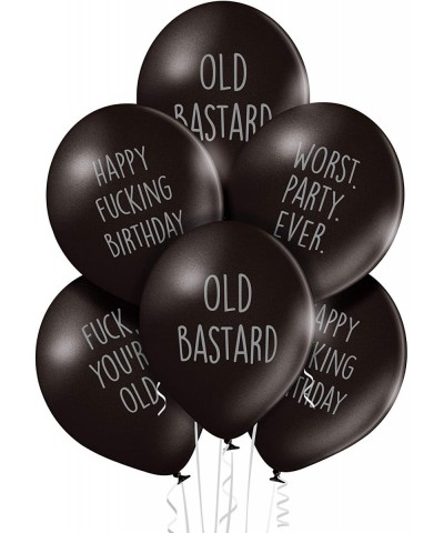 Abusive Birthday Balloons - Pack Of 12 Different Funny Offensive Balloons (For Him) - For Him - CT182K4ZQK0 $7.87 Balloons