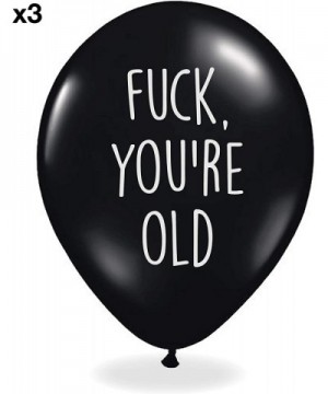 Abusive Birthday Balloons - Pack Of 12 Different Funny Offensive Balloons (For Him) - For Him - CT182K4ZQK0 $7.87 Balloons
