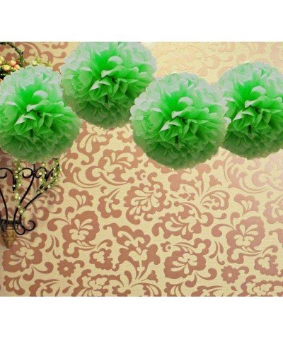 12 Inch Grass Greenery Tissue Paper Pom Poms Flowers Balls- Decorations (4 Pack) - Grass Greenery - CN18AINMX3Q $6.97 Tissue ...