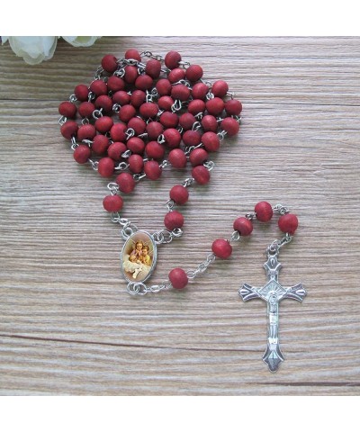 12 Pcs Baptism Red Scented Rosaries with Individual Gift Box and Bag - Christening Favor - CB1838TCTI9 $20.15 Favors