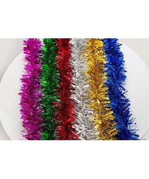 Royal Metallic Twist Garland Tinsel Garland Christmas Tree Garland - 3" x 10 Yards - CM18Z58090X $7.18 Garlands