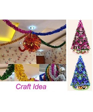 Royal Metallic Twist Garland Tinsel Garland Christmas Tree Garland - 3" x 10 Yards - CM18Z58090X $7.18 Garlands