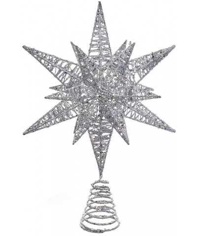 D3347 Treetop- Silver - C41803A88GW $21.58 Tree Toppers