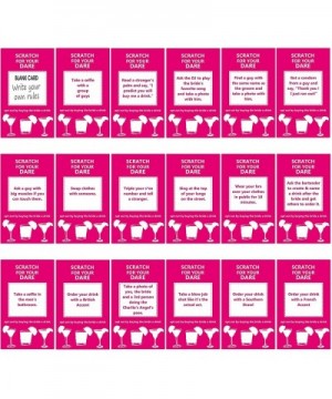 40 Bachelorette Party Drinking Game Dare Card - Bachelorette Scratch Off Cards - Perfect for Girls Night Out Activity-Bridal ...