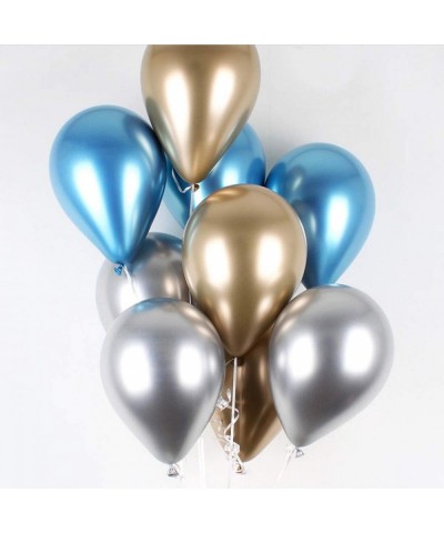 Silver Balloons Chrome Shiny Metallic Latex 12 Inch Thicken Balloons 50 Pack for Wedding Party Baby Shower Christmas Birthday...