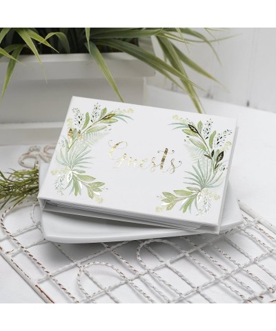 Guest book- 7.5 x 5.75-Inch- Greenery - Greenery - CE1892W0GL9 $14.48 Guestbooks