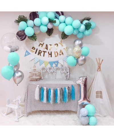 Lake Blue Balloon 5 inch Small Latex Balloons for Party Decoration (Matte- 200 Pcs) - Lake Blue Matte - CW1999GCLNZ $11.74 Ba...