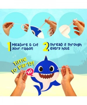 Baby Little Shark Party Supplies - 125Pc Birthday Decor Set - By - Decorations and Supplies Include Favors- Banner- Balloons-...