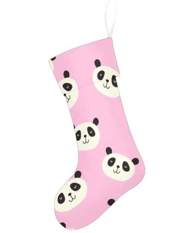 Panda Christmas Stocking for Family Xmas Party Decoration Gift 17.52 x 7.87 Inch - Multi4 - C619GMITC4E $11.18 Stockings & Ho...