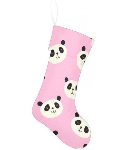 Panda Christmas Stocking for Family Xmas Party Decoration Gift 17.52 x 7.87 Inch - Multi4 - C619GMITC4E $11.18 Stockings & Ho...