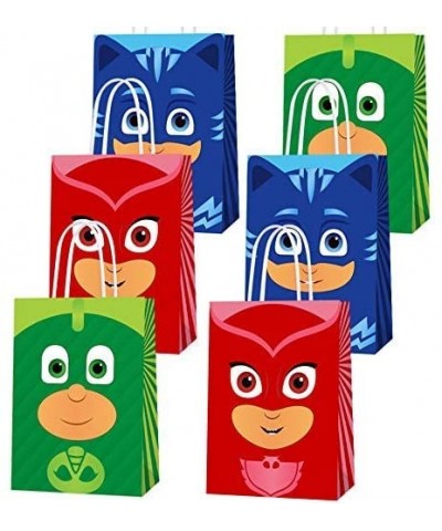 15 PCS Party Bags for Super Hero Party Supplies- Party Favor Goodie Bags Including 3 Patterns Double Sided Printed for Kid Pa...